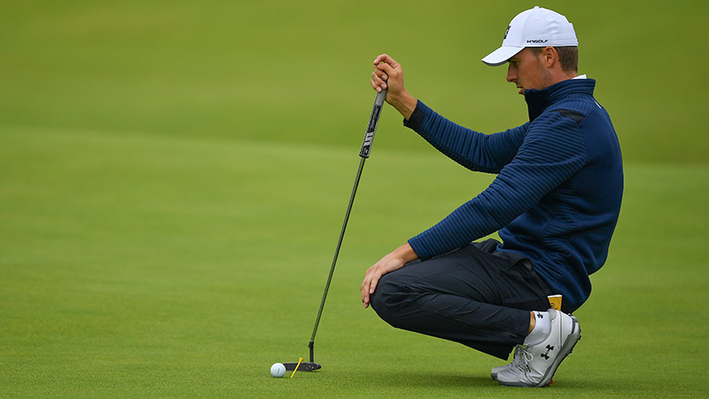 Jordan Spieth with his 009.