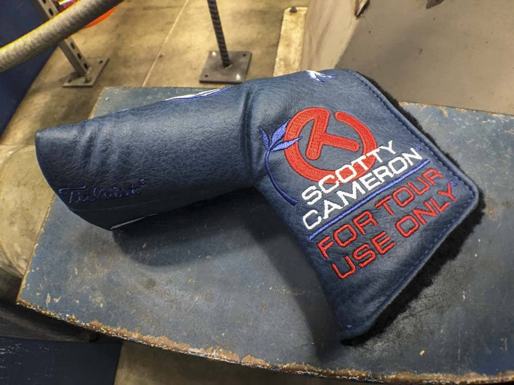 2014 Tour Only headcover given to loyal Scotty Cameron putter players at the Open Championship.