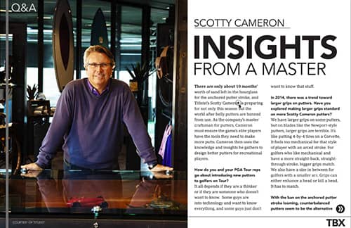 Golfweek - Insights from a Master